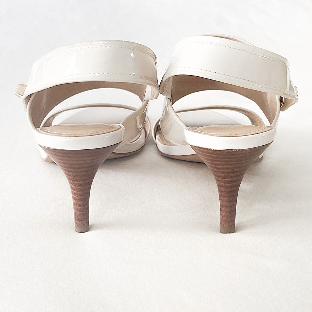Coach Patent Slingback Heeled Sandal - Picture 3 of 7